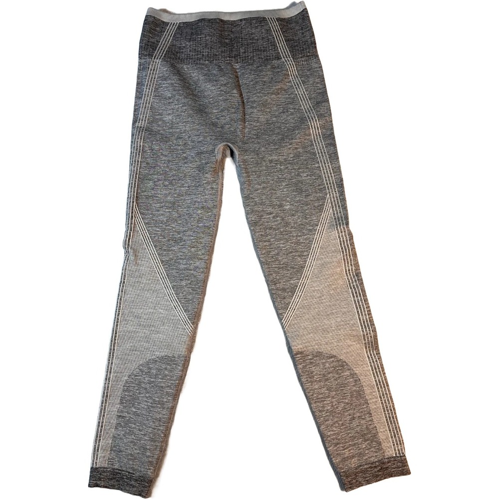 SPANX Spacedye Cloudy Grey Seamless Sculpt Leggings Size S NWT